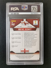 2014 Panini Prizm World Cup Wayne Rooney PSA 10 GEM MT #142