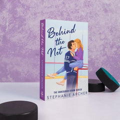Behind The Net: A Grumpy Sunshine Hockey Romance (Vancouver Storm, 1)