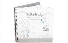 Hugs & Kisses Baby Milestone Journal Keepsake Toddler Newborn Shower