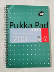 Pukka Pad, A5 Metallic Jotta Book 3-Pack for Home, School, and Office â 15 x 21c
