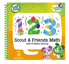 LeapFrog 460703 Scout and Friends Maths 3D Activity Book Learning Toy