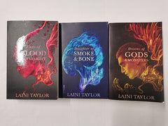 Daughter of Smoke and Bone Trilogy of Paperback books Laini Taylor