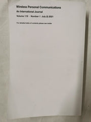 Wireless Personal Communications Journal Volume 119, issue 1, July 2021