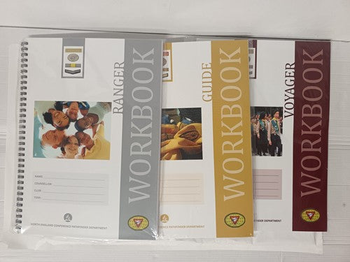 Adventist Youth Ministries Pathfinder Ranger, Voyager and Guide Workbooks