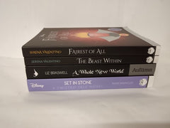 Disney Twisted Tales & Villains Bundle, 4 Books: Fairest of All, Set in Stone...