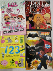 50 Children's Book Bundle For Young Readers/Activity - Colouring, Stickers etc