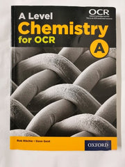 A Level Chemistry for OCR A Student Book by Rob Ritchie