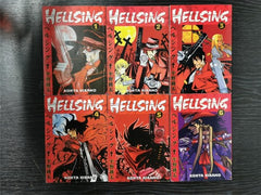 Hellsing Vol. 1-6 English Manga by Kohta Hirano Dark Horse Comics RARE Book Set