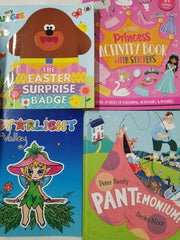 50 Children's Book Bundle For Young Readers/Activity Random Lot