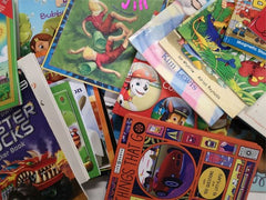 30 Children's Books Bundle For Young Readers Preschool Random Lot
