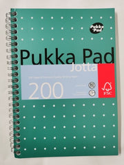 Pukka Pad, A5 Metallic Jotta Book 3-Pack for Home, School, and Office â 15 x 21c
