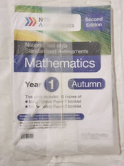 NTS Mathematics (2nd Edition) Year 1, Autumn PK10 Test-style Standard Assesments