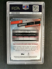Kai Havertz Topps Finest 2019 Blue Refractor PSA 9 [150]