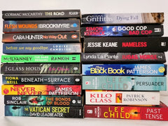 6 Crime & Thriller Paperbacks â Mystery, Detective & Suspense â Curated Bundle