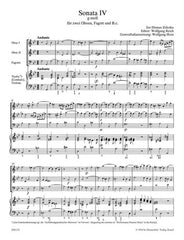Jan Dismas Zelenka-Sonata No 4 G Minor-2 Oboes, Bassoon and BC