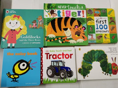 6 Babies Picture Board Books for Babies & Toddlers Early Readers Random Lot