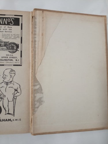 THE MOTOR CYCLING MANUAL 11th Edition 1950 VINTAGE BOOK