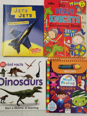 50 Children's Book Bundle For Young Readers/Activity Random Lot