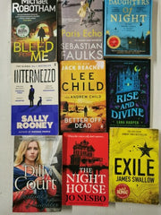 40 Mixed Fiction Paperback Books â Crime, Romance & Contemporary Bundle