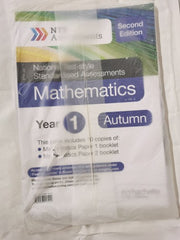 NTS Mathematics (2nd Edition) Year 1, Autumn PK10 Test-style Standard Assesments