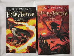 Harry Potter Series 7 Book Paperback Set (Torn Slipcase)