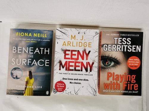 ðâ­3 NEW Women's Interest Fiction Book Bundle,Thriller, Mystery, Romanceâ­ð