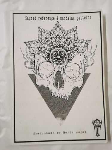 Tattoo Book - Boris Cugat - Sacred Reference & Mandalas Patterns Sketch