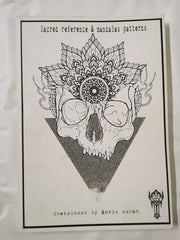 Tattoo Book - Boris Cugat - Sacred Reference & Mandalas Patterns Sketch