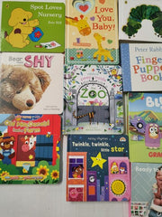 â­10 Babies Picture Board Books Bundleâ­For Toddlers Random Lotâ­