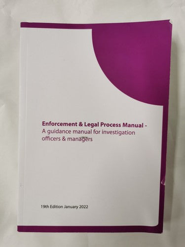 Enforcement & Legal Process Manual 19th Edition January 2022