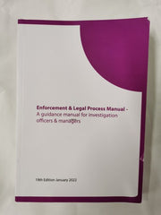 Enforcement & Legal Process Manual 19th Edition January 2022