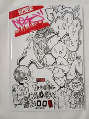 The F*#@ing Coluring Book 2025 Signed by NEGO