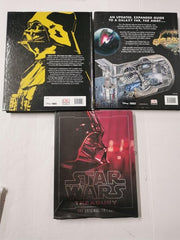 Bundle of 3 Star Wars Movie/History/Fact books.