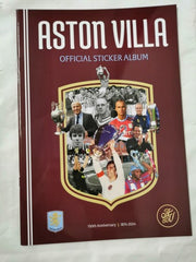 Aston Villa Football Club 150th Anniversary Sticker Album *Empty*