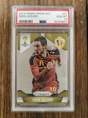 2014 Panini Prizm World Cup 21 Eden Hazard PSA10 GEM MINT