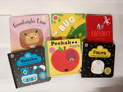 6 Babies Picture Board Books for Babies & Toddlers Early Readers Random Lot