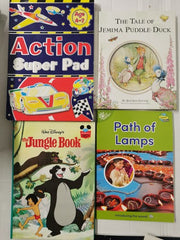 50 Children's Book Bundle For Young Readers/Activity Random Lot