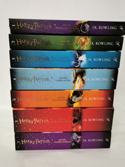 Harry Potter Series 7 Book Paperback Set (Torn Slipcase)