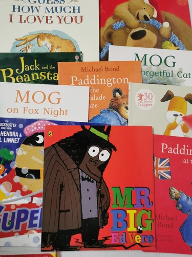 Children's Picture Books Bundle for Young Children x 10 - Supertato, Paddington