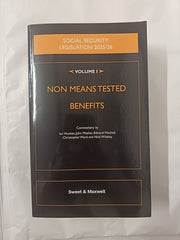 Social Security Legislation 2025/26. Volume I