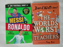 15 Books for Boys, Chapter Books Bundle Age 8+, Random Selection, Mixed Authors