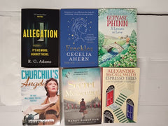 ðâ­ Collection of 6 NEW Women's Fiction Books, Thriller, Mystery, Romanceâ­ð