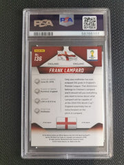 2014 Panini Prizm World Cup Frank Lampard RED/WHT/BLUE PWR PLD PSA 9 MINT
