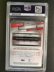 Patson Daka 2019 Topps Finest PSA 10 GEM MT
