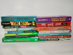 15 Books for Boys, Chapter Books Bundle Age 8+, Random Selection, Mixed Authors