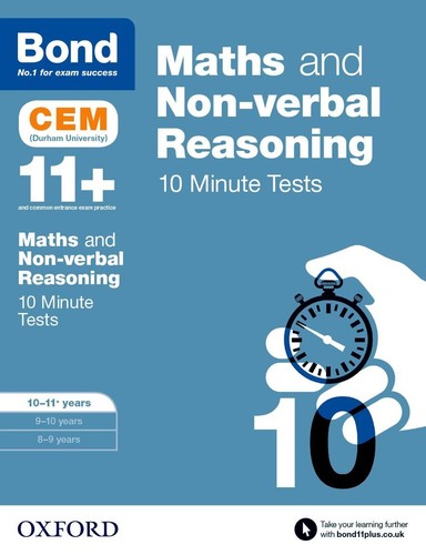 Bond 11+: Maths & Non-verbal Reasoning