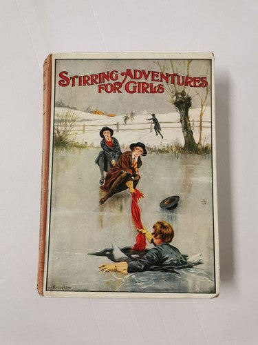 Stirring Adventures for Girls [Hardback] Rare, Vintage book