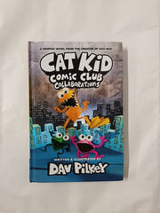 Cat Kid Comic Club Series Collection 5 Books Set By Dav Pilkey (Hardback)