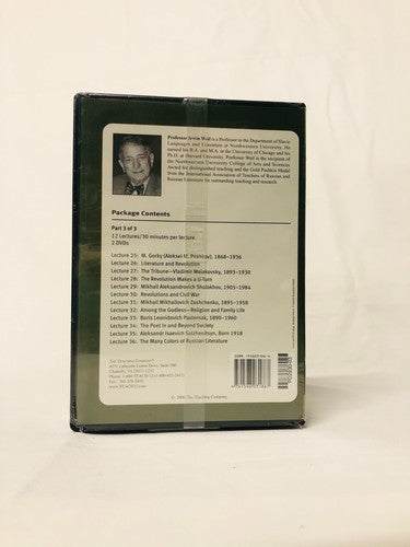 Great Courses DVD Classics of Russian Literature by Irwin Weil