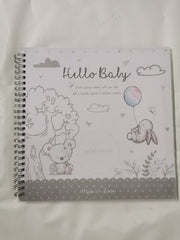 Hugs & Kisses Baby Milestone Journal Keepsake Toddler Newborn Shower